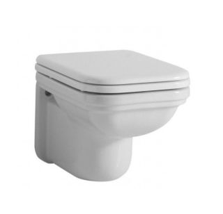 Унитаз Kerasan Waldorf 411501 подвесной Белый матовый без сиденья